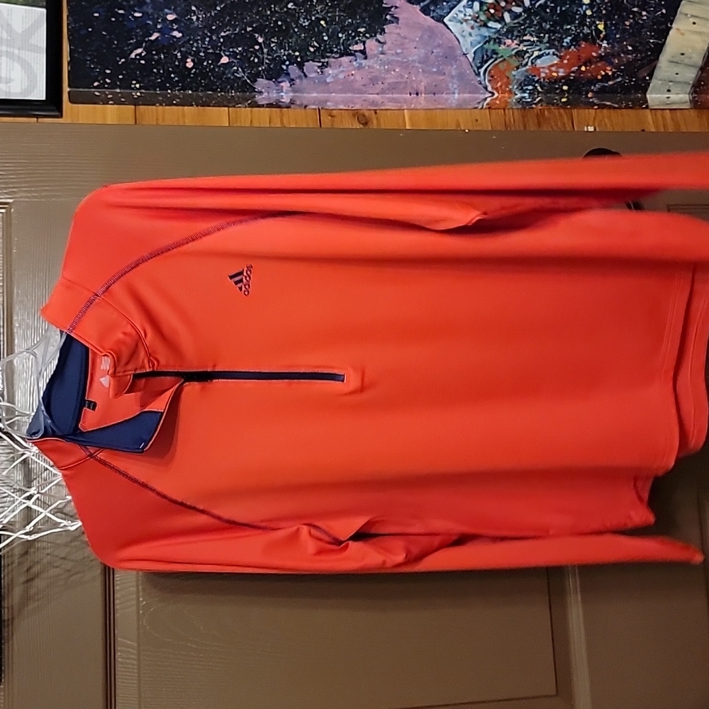 Mens Adidas 1/4 zip Medium